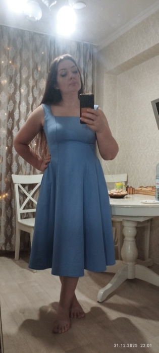 Удовольствие от полученного результата — джинсовый сарафан и в пир, и в мир