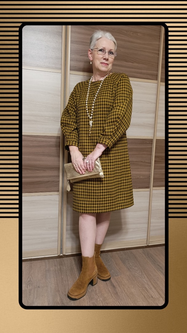 Шерстяное платье фото