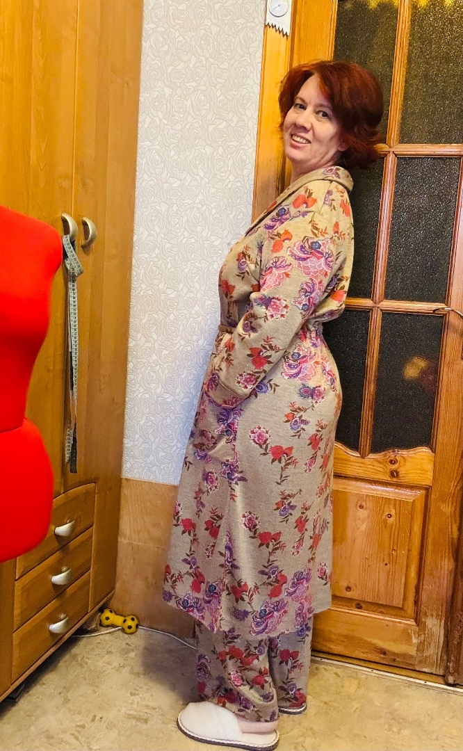 Халат и пижамные штаны Миледи фото