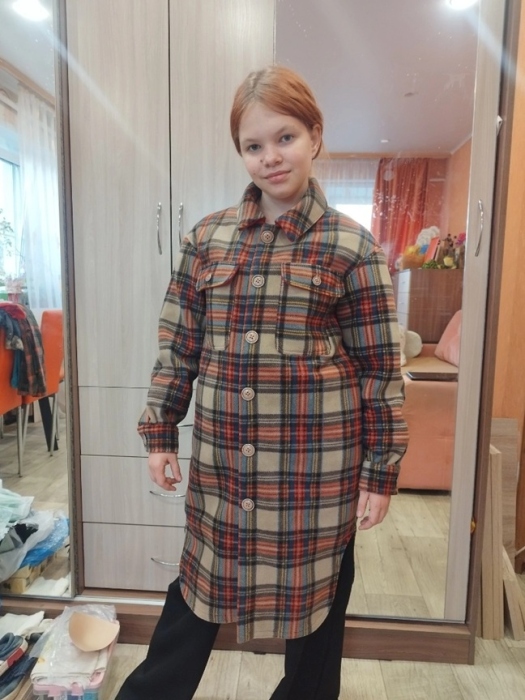 Пальто рубашка Патрисия