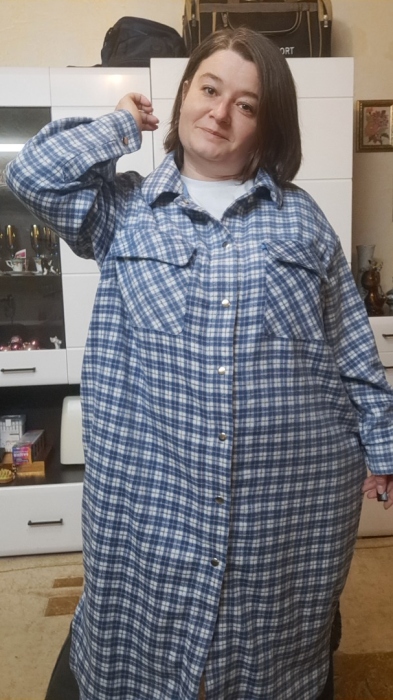 Длинная рубашка)