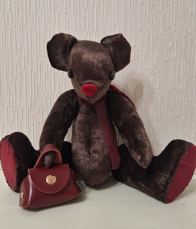 Мишка Валентинка фото