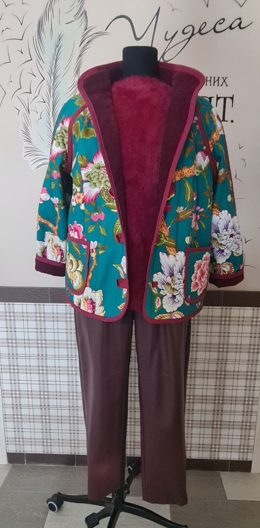 Куртка-фуфайка фото