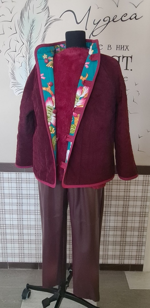 Куртка-фуфайка фото