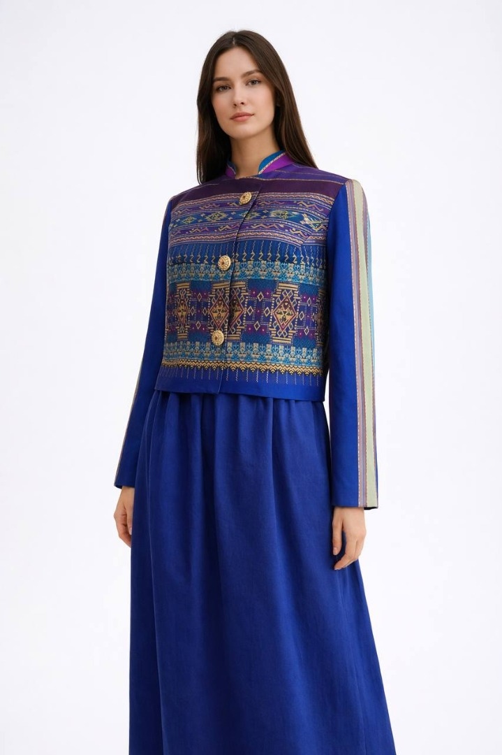 Жакет по выкройке «Игикай» фото