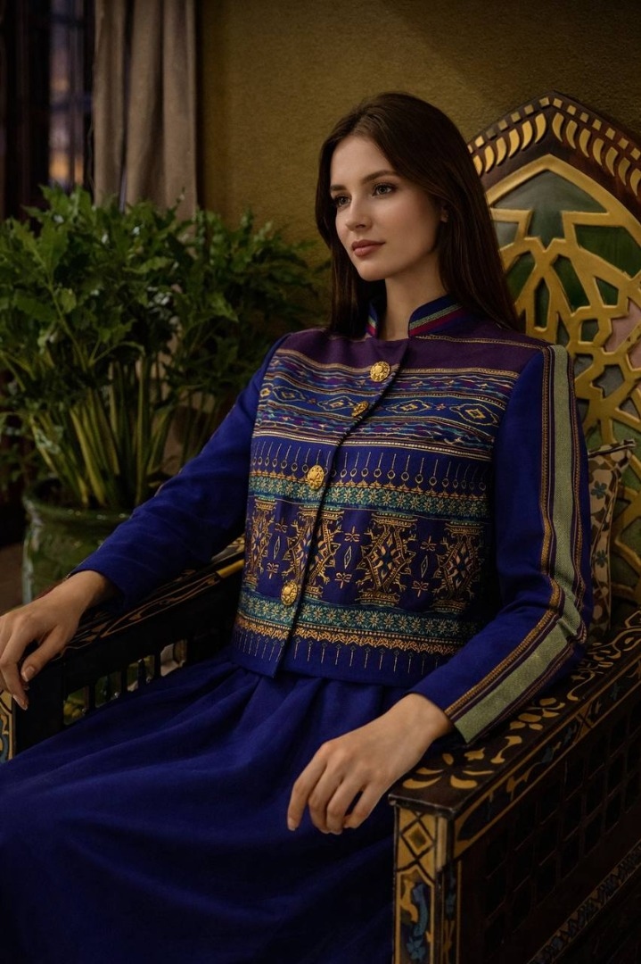 Жакет по выкройке «Игикай» фото