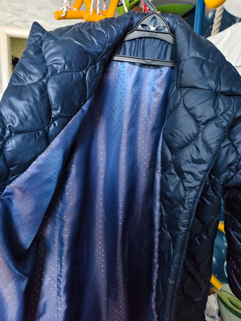 Пальто из готовой стежки фото