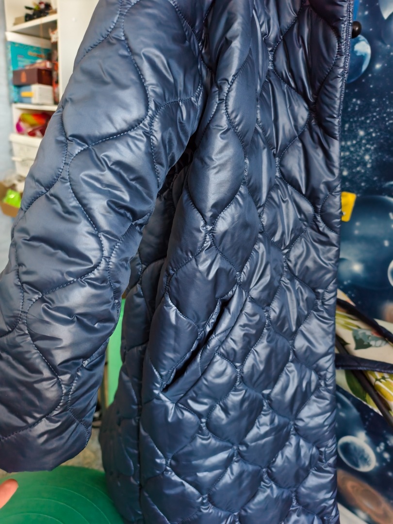 Пальто из готовой стежки фото