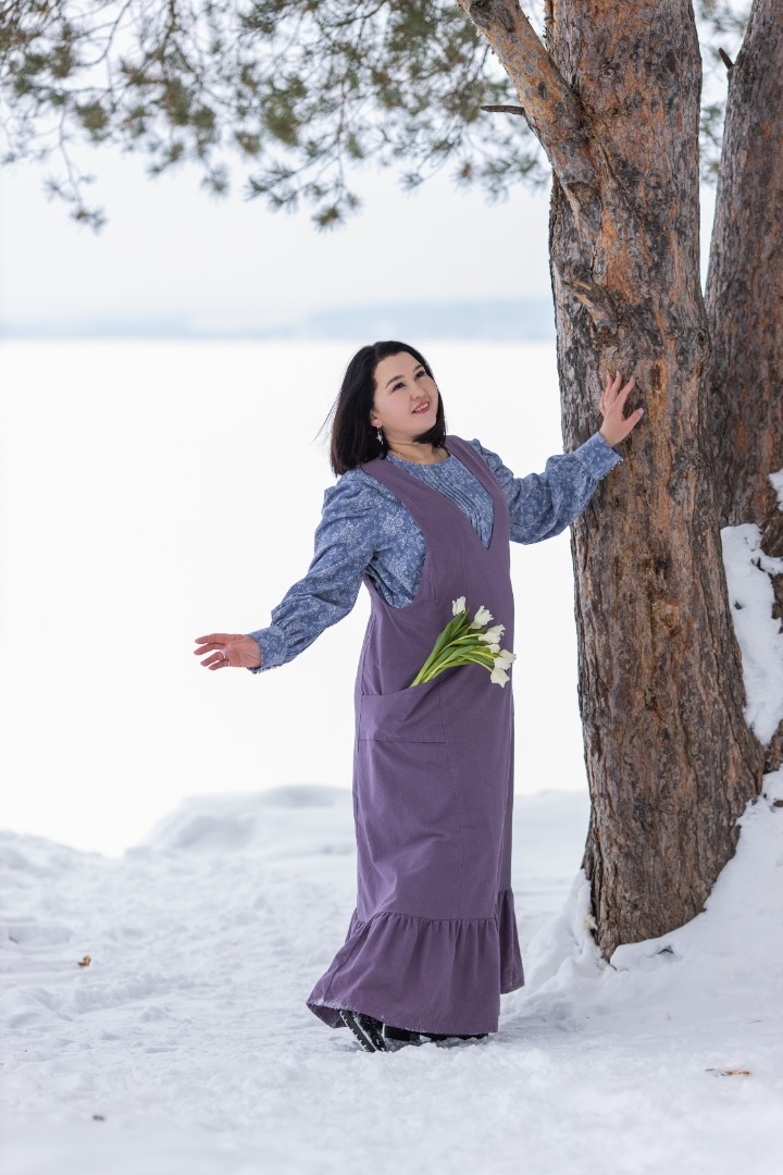 Сарафан, сшитый к 8 марта фото