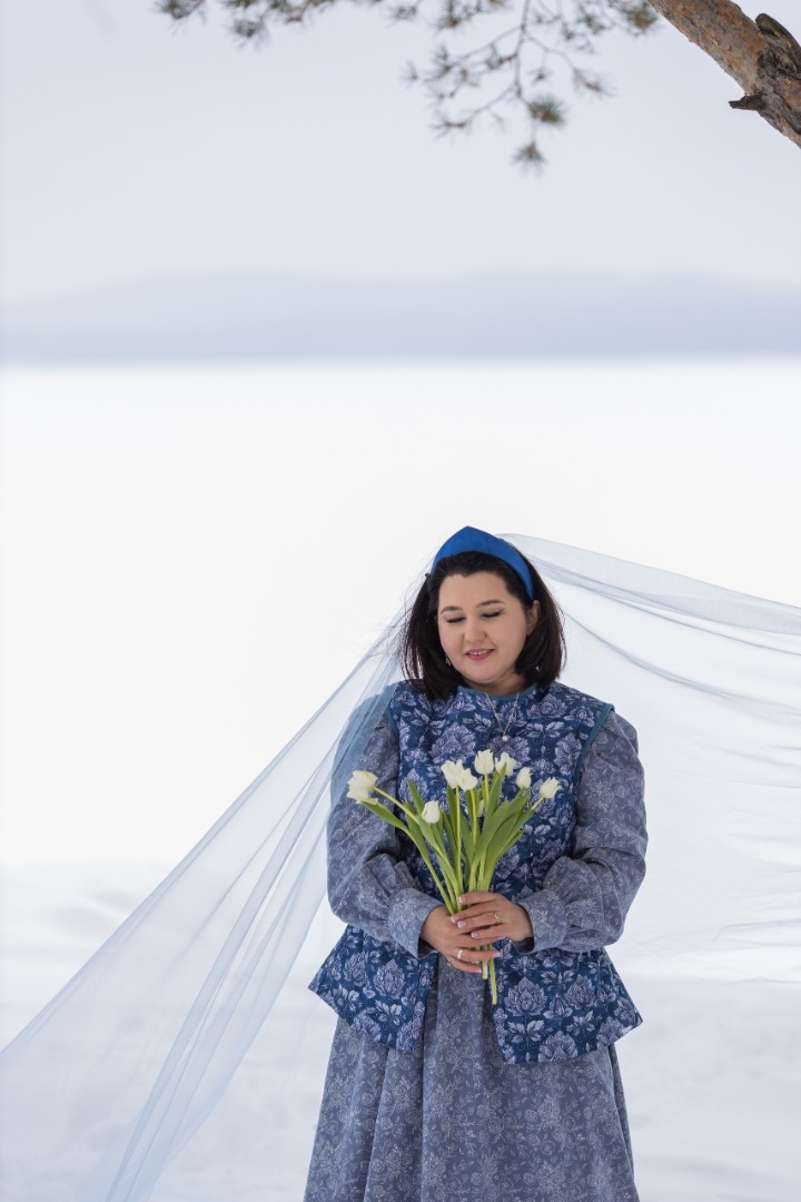 Теплый кафтан из выкройки жакета фото