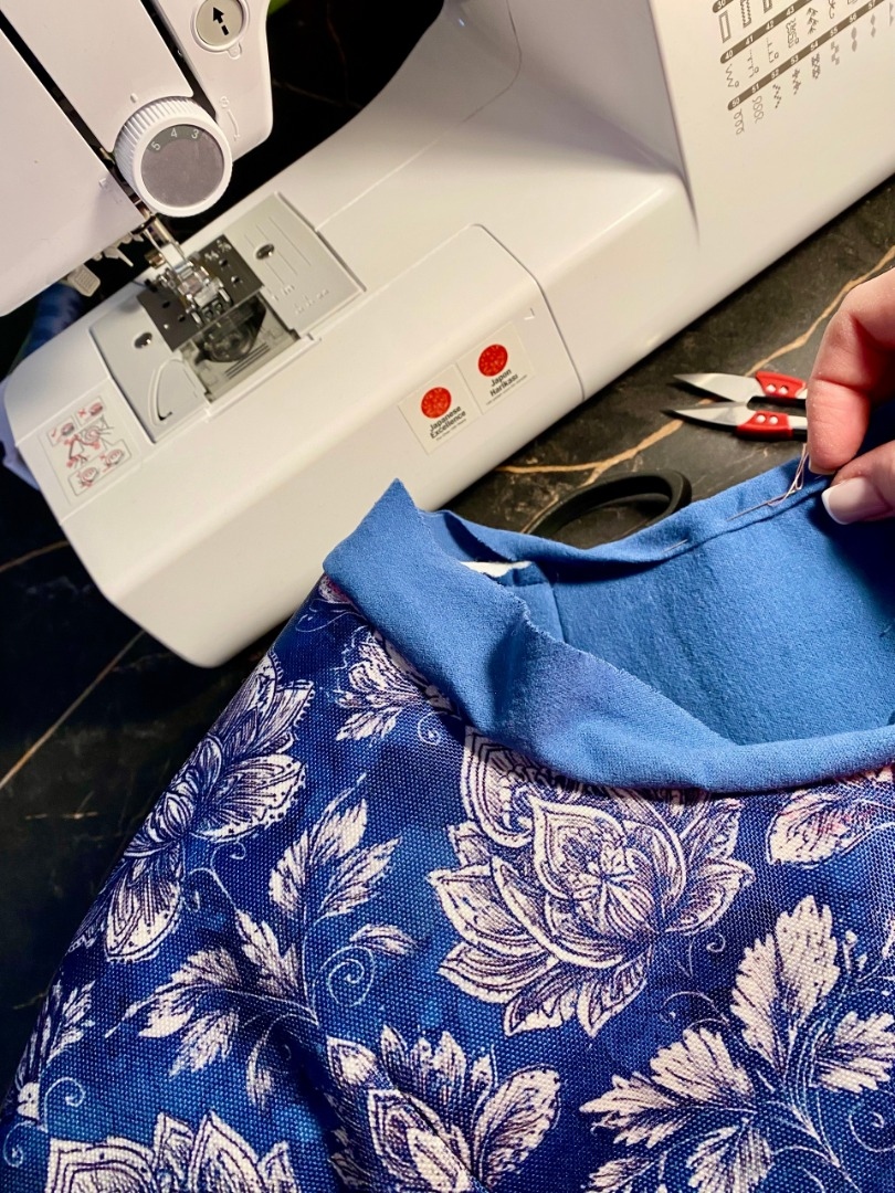 Теплый кафтан из выкройки жакета фото