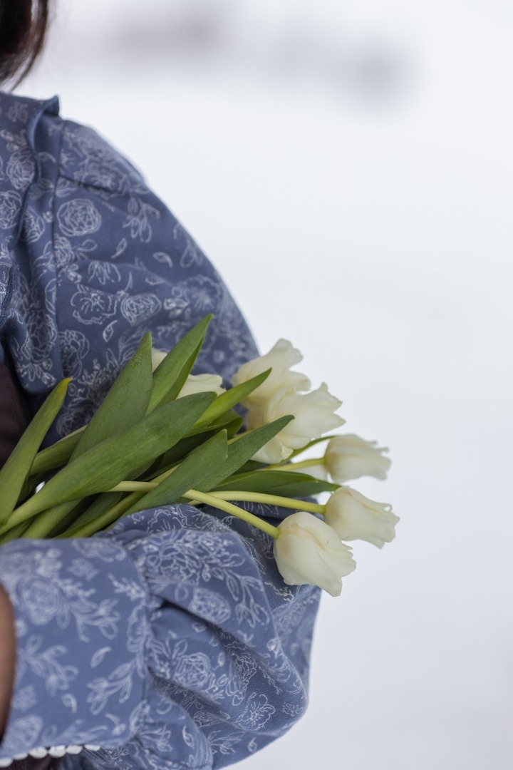 Милое платье к 8 марта и 150 пуговиц фото