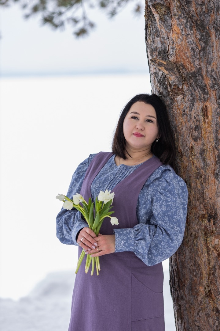 Милое платье к 8 марта и 150 пуговиц фото