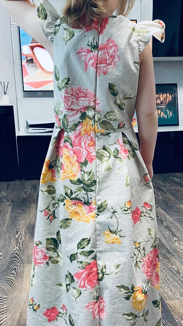 Цветочное платишко фото