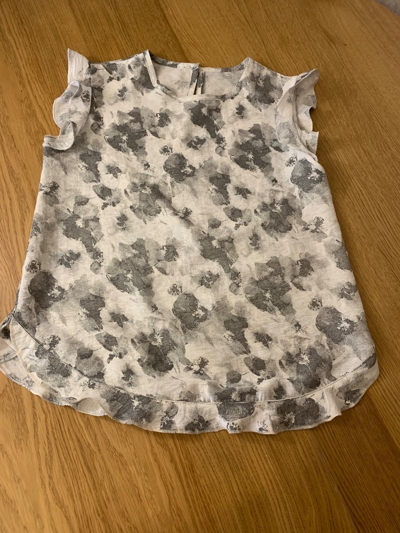 Топ с воланами фото