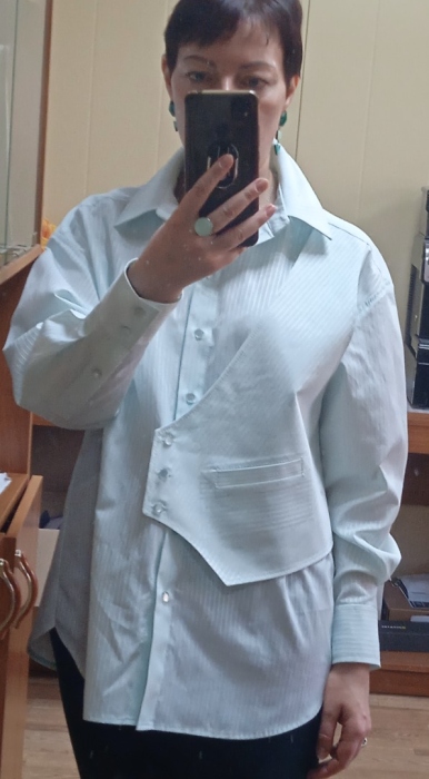 Рубашка «Сентябрь» отшитая в марте