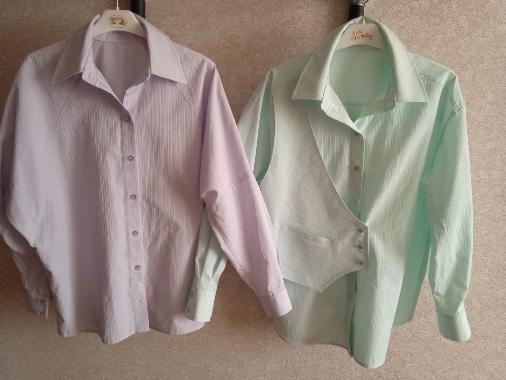 Рубашка «Сентябрь» отшитая в марте фото