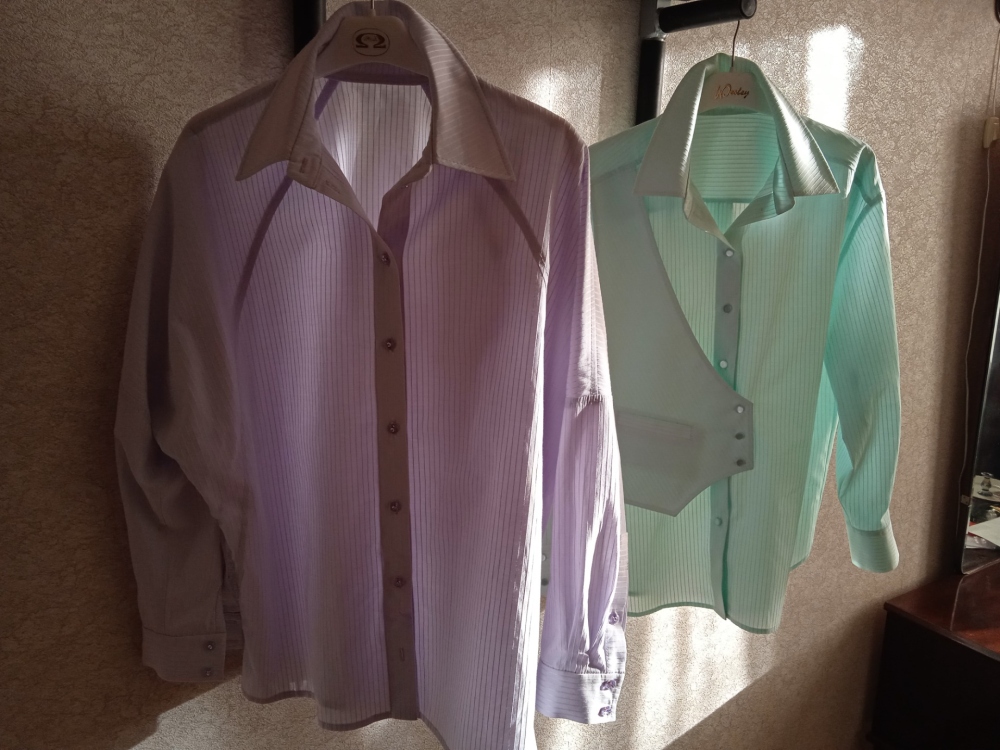 Рубашка «Сентябрь» отшитая в марте фото