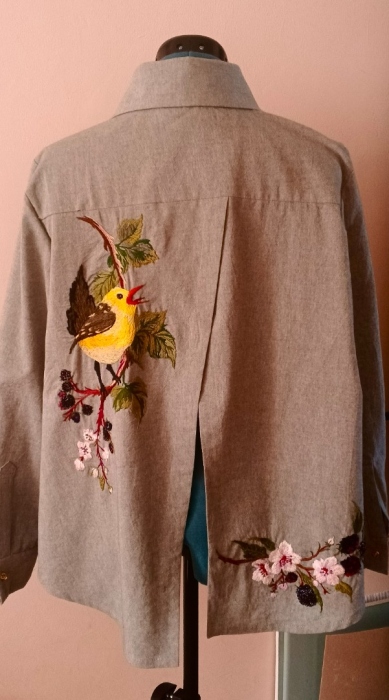 Распашонка наоборот