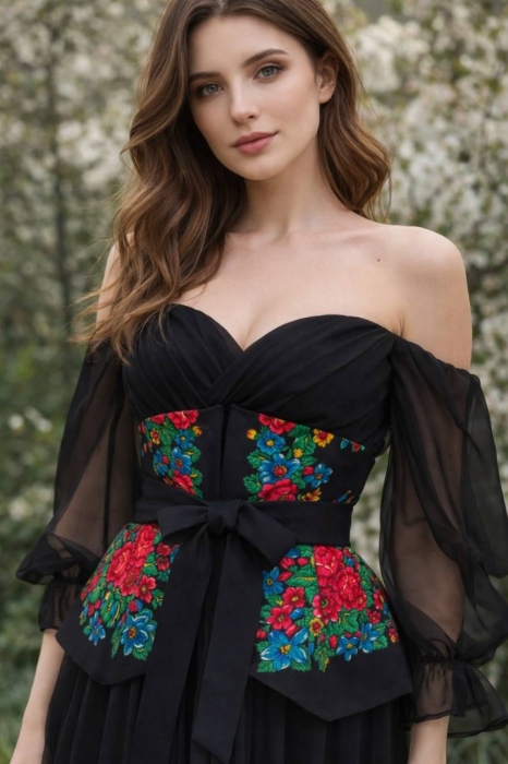 Пояс-баска по выкройке приталенного жакета