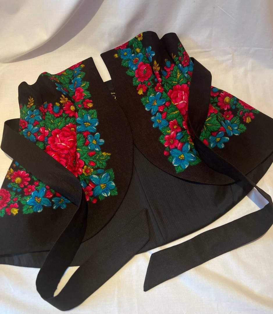 Пояс-баска по выкройке приталенного жакета фото