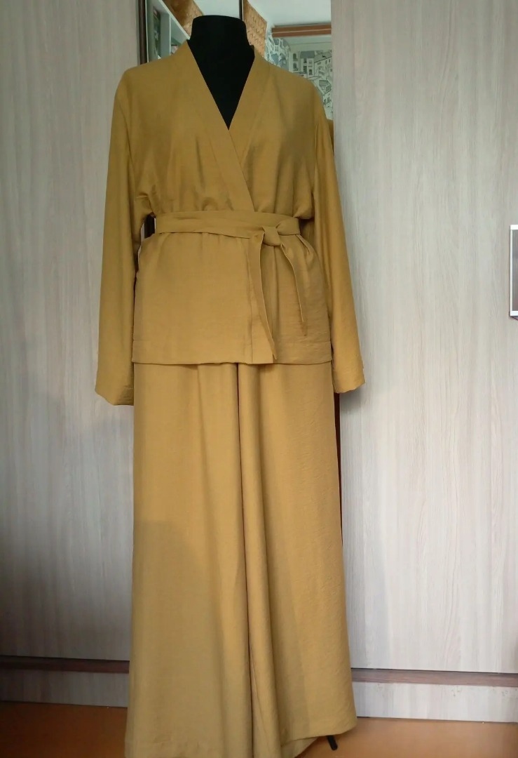 Костюм: кимоно и брюки «Сейчастье» фото