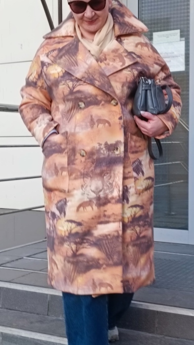 Весеннее сафари-пальто оверсайз