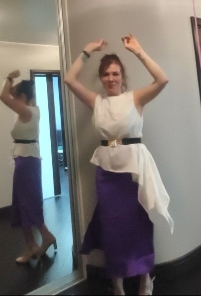 Топ с драпировкой фото