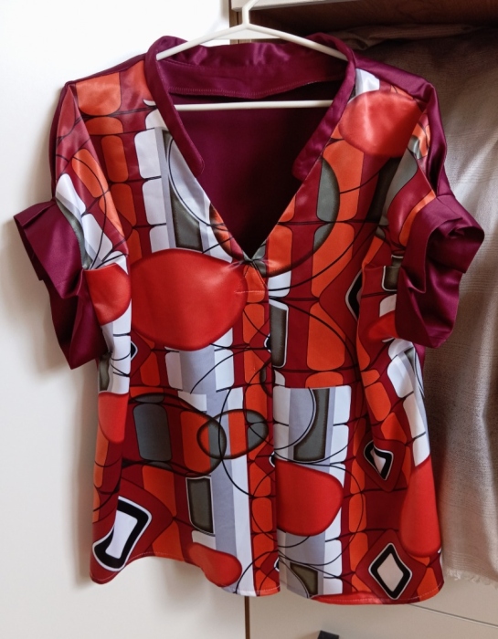 Блузка Эльмира, праздничный вариант