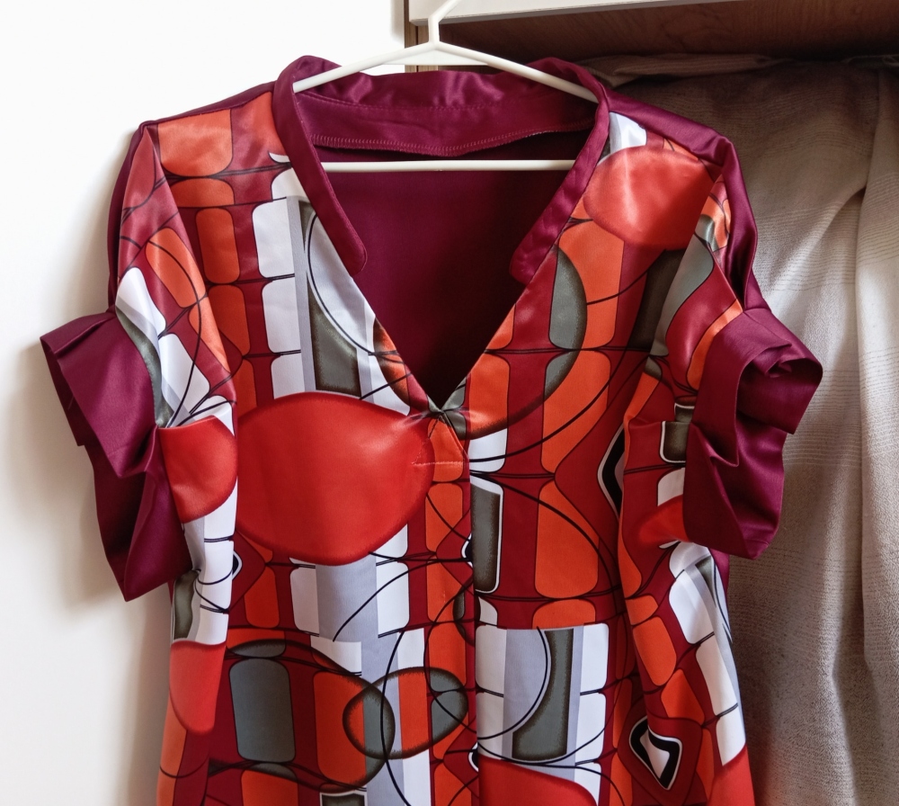 Блузка Эльмира, праздничный вариант фото