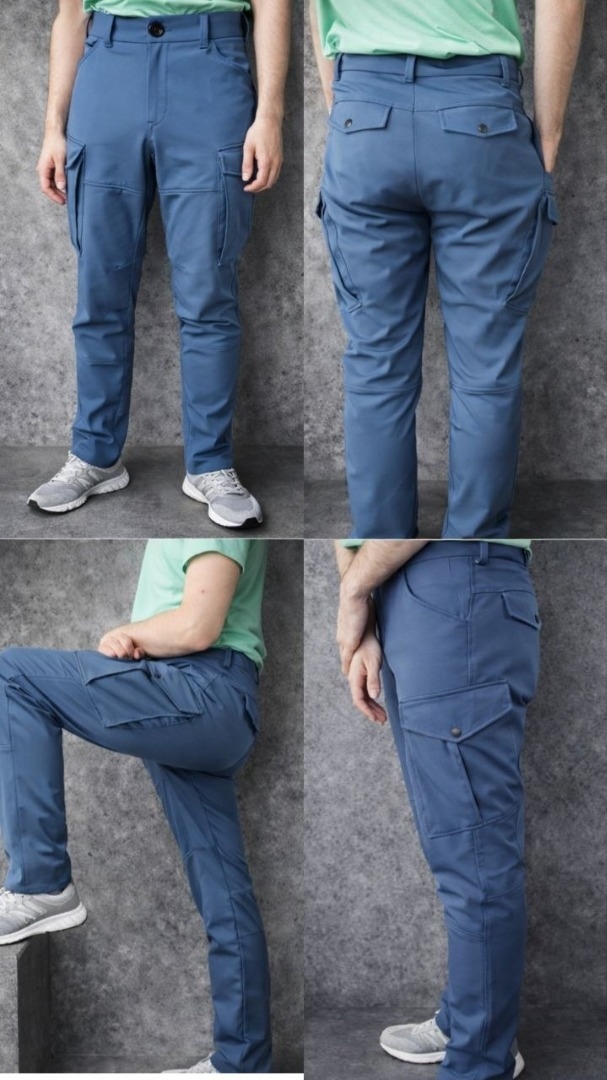 Брюки карго из софтшелла фото