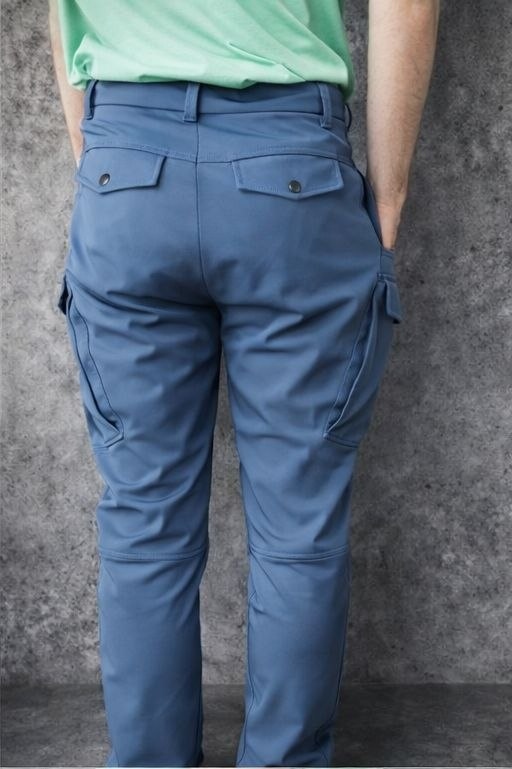 Брюки карго из софтшелла фото