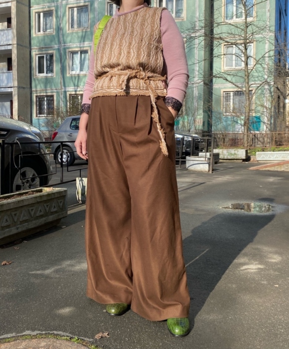 Шерстяные брюки