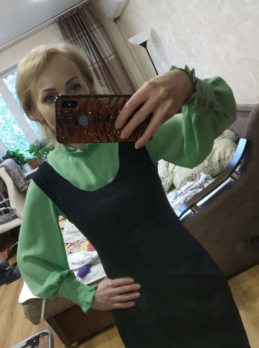 Блузка по выкройке Дарья