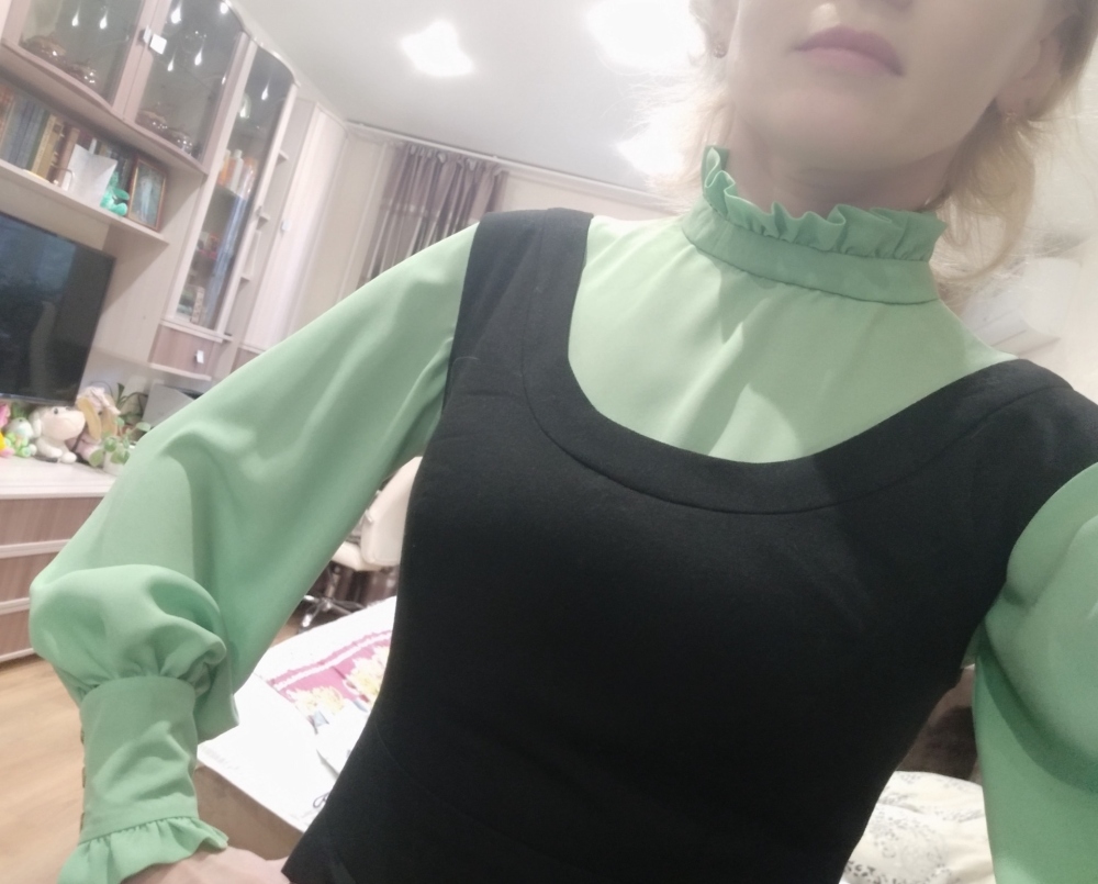 Блузка по выкройке Дарья фото