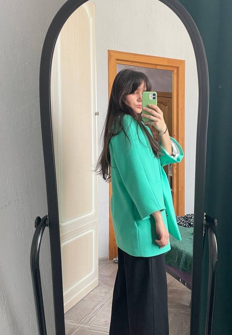 Пальто-кокон для принцессы фото