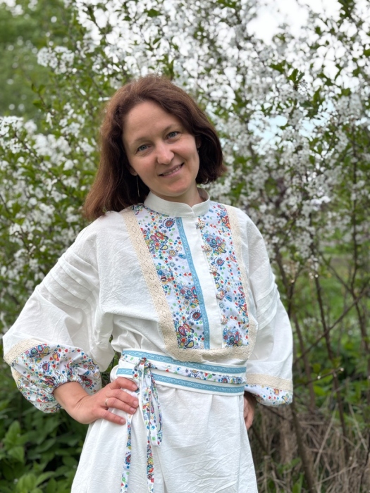 Платье в славянском стиле