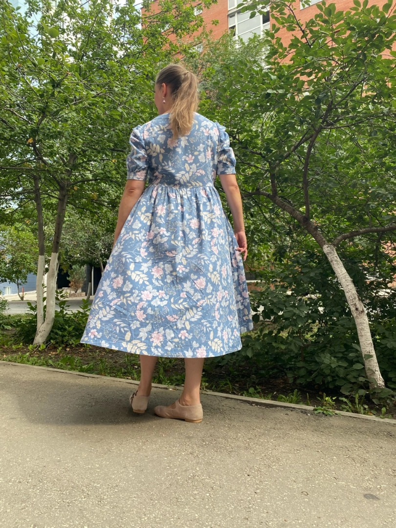 Сатиновое платье фото