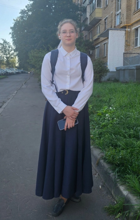 Юбка для старшеклассницы