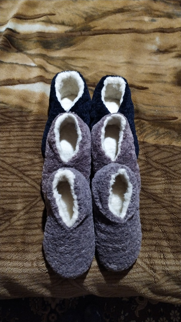 Тапочки хюгге для всей семьи фото