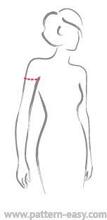 Выкройка-основа рукава