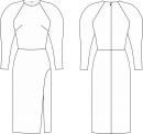 Платье "Ирина". Инструкция по пошиву и печати выкройки