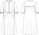 Выкройка платья в стиле бохо «Лаванда»