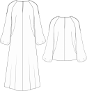 2 в 1: Выкройка платья и блузы "Милана"
