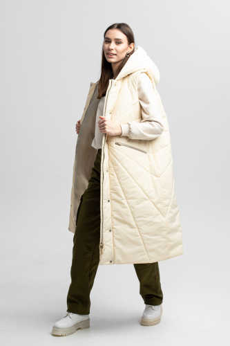 Выкройки: женская куртка стеганая с капюшоном. Размеры 40 — 52