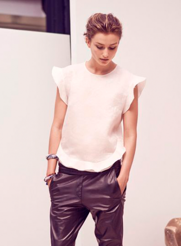 Топ с воланами. Инструкция по пошиву