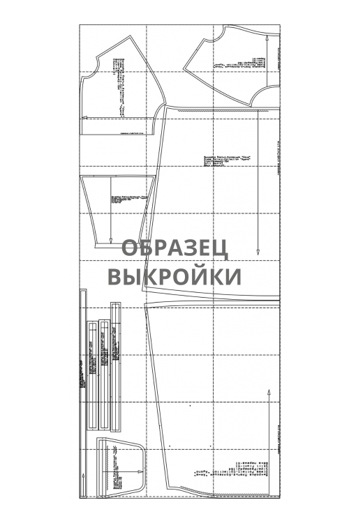 Летнее платье-трапеция на бретелях, выкройка Grasser №474