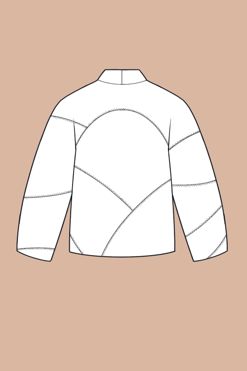 Выкройка душегреи. Коллекция в русском стиле «Смеяна»_normal