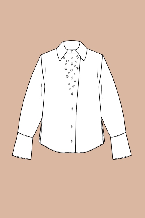 Выкройка женской рубашки. Коллекция «Пятница»_normal