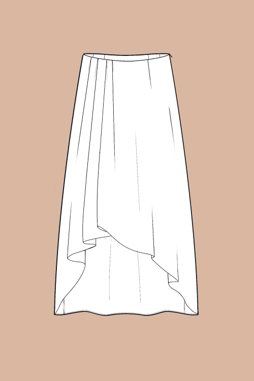 Выкройка юбки. Коллекция в русском стиле «Смеяна»_normal